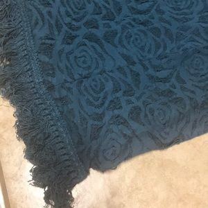 Accessories - Collection Eighteen Turquoise Infinity Poly Scarf Accessories - Collection Eighteen Turquoise Infinity Poly Scarf